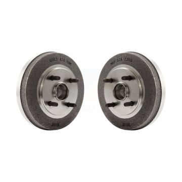 Rear Brake Drums Pair For 2003-2005 Kia Rio Non-ABS K8-101892