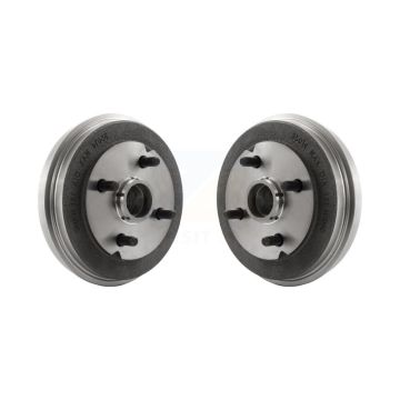 Rear Brake Drums Pair For Toyota Tercel Paseo K8-101913