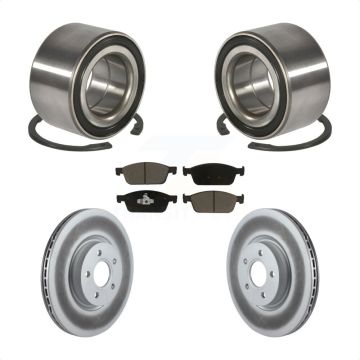 Front Wheel Bearing Coat Brake Rotor Pads Kit For Ford Escape Transit Connect Lincoln MKC KBB-118150