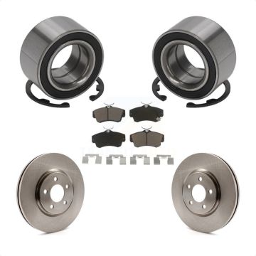 Front Wheel Bearing Disc Brake Rotors And Pads Kit For Chrysler PT Cruiser Dodge Neon KBB-118563