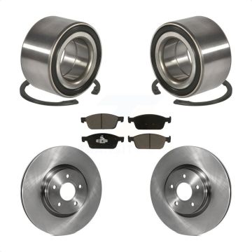 Front Wheel Bearing Disc Brake Rotor Pads Kit For Ford Escape Transit Connect Lincoln MKC KBB-118614