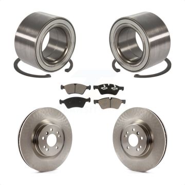 Front Wheel Bearing Disc Brake Rotor & Pads Kit For Mercedes-Benz GL350 GL320 GL450 GL550 KBB-118843