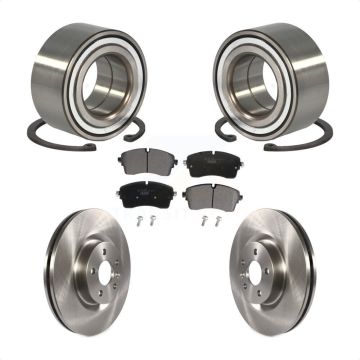 Front Wheel Bearing Brake Rotor Pad Kit For Jaguar E-Pace With 325mm Diameter KBB-123036