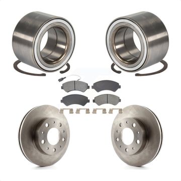 Front Wheel Bearing Disc Brake Rotors And Pads Kit For Ram ProMaster 2500 3500 1500 KBB-129182