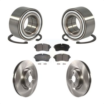 Front Wheel Bearing Brake Rotor Pad Kit For Jaguar E-Pace With 325mm Diameter KBB-129646