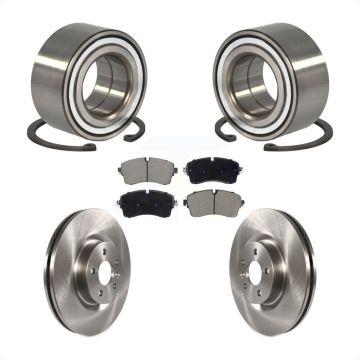 Front Wheel Bearing Brake Rotor Pad Kit For Jaguar E-Pace With 325mm Diameter KBB-129686
