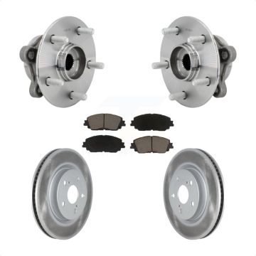 Front Hub Bearing Assembly Coated Brake Rotor Pads Kit For Toyota C-HR Lexus UX250h UX200 KBB-131653