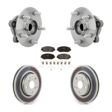 Front Hub Bearing Coat Brake Rotor Pad Kit For Toyota C-HR Vehicles Manufactured In Japan KBB-131804
