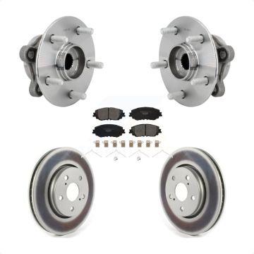 Front Hub Bearing Coat Brake Rotor Pad Kit For Toyota C-HR Vehicles Manufactured In Japan KBB-132089
