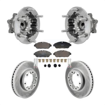 Front Hub Bearing Coated Brake Rotor Pad Kit For Ford Transit-250 Transit-350 Transit-150 KBB-132105