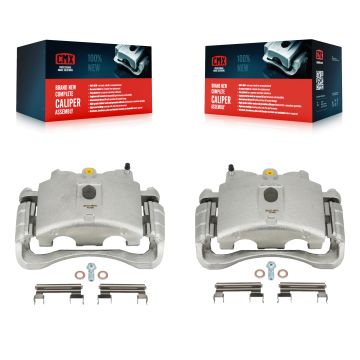 Front Brake Caliper Kit For GMC Chevrolet Sierra 2500 HD Silverado Savana Express 3500 H2 KBC-100003