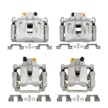 Front Rear Brake Caliper Left Right Kit For Dodge Chrysler 300 Charger Challenger Magnum KBC-100013
