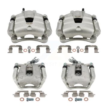 Front Rear Disc Brake Caliper Left Right Side (Driver Passenger) Kit For Chevrolet Cruze KBC-100029