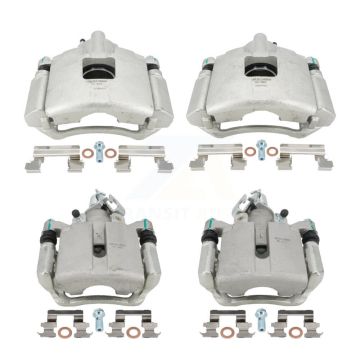 Front Rear Brake Caliper Left Right Side Kit For Buick LaCrosse Pontiac Grand Prix Allure KBC-100075