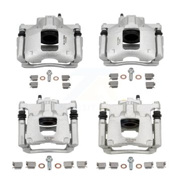 Front Rear Brake Caliper Left Right (Driver Passenger) Kit For Jeep Liberty Dodge Nitro KBC-100076