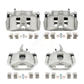 Front Rear Brake Caliper Left Right Driver Passenger Side Kit For 2014-2020 Dodge Journey KBC-100093
