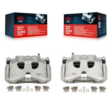 Front Disc Brake Caliper Left Right Side (Driver Passenger) Kit For 2012-2020 Ford F-150 KBC-100104