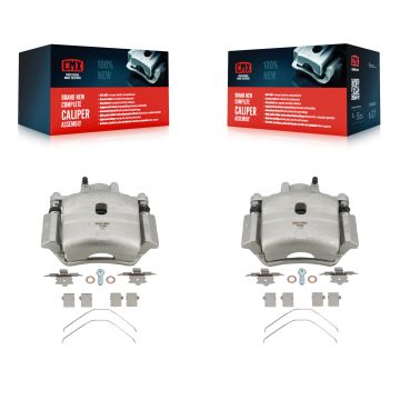 Front Disc Brake Caliper Kit For Ford Fusion Mazda 6 Lincoln MKZ Zephyr Mercury Milan KBC-100162
