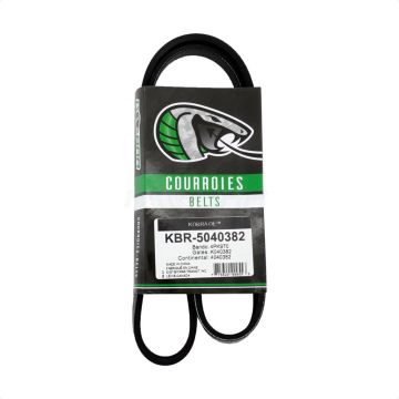 Serpentine Belt KBR-5040382 For BMW X3 X5 Dodge Chrysler Dakota 330e xDrive Mercedes-Benz Sebring X4