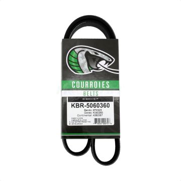 Serpentine Belt KBR-5060360 For Land Rover Ford Mustang Range Sport Mercedes-Benz GLE63 AMG S SL63 C