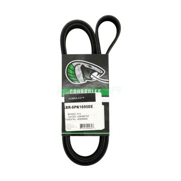Serpentine Belt KBR-6PK1695EE For GMC Chevrolet Silverado 1500 Sierra Limited Tahoe Yukon XL LD ESV