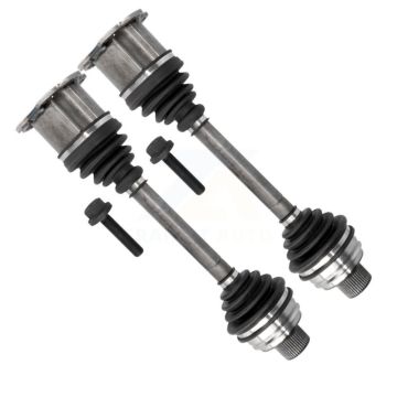 Front CV Axle Drive Shaft Complete Assembly Kit For Audi A4 Quattro A5 KCV-100080