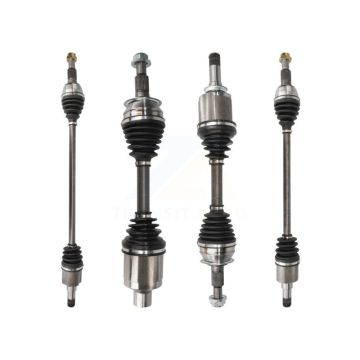 Front Rear CV Axle Drive Shaft Kit For Chevrolet Equinox GMC Terrain Primary Design KCV-100179
