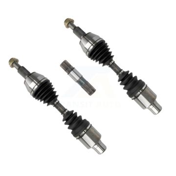 Front CV Axle Shaft & Intermediate Kit For Dakota Dodge Ram Mitsubishi Raider 4WD KCV-100193