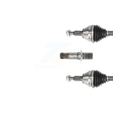 Front CV Axle Drive Shaft Assembly & Intermediate Kit For 2012-2017 Ram 1500 4WD KCV-100195
