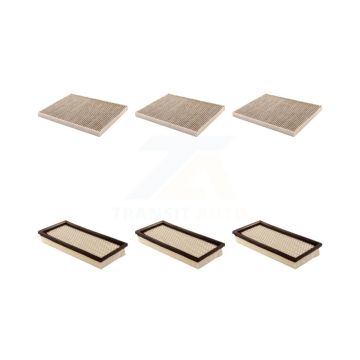 3x Air + 3x Cabin Filter (6 Total) Kit For Dodge Caravan Grand Chrysler Town & Country KFL-101113