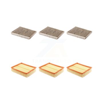 3x Air + 3x Cabin Filter (6 Total) Kit For Volkswagen Passat KFL-101117
