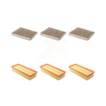 3x Air + 3x Cabin Filter (6 Total) Kit For Volkswagen Jetta KFL-101118
