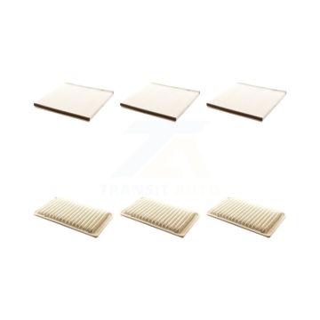 3x Air + 3x Cabin Filter (6 Total) Kit For Toyota Sienna Camry Lexus RX350 Solara ES330 KFL-101145