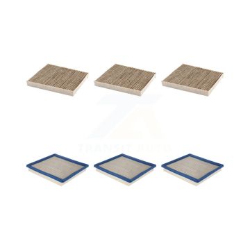 3x Air + 3x Cabin Filter (6 Total) Kit For 2022 Chevrolet Colorado GMC Canyon KFL-101154