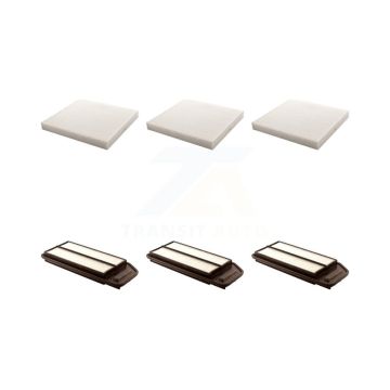 3x Air + 3x Cabin Filter (6 Total) Kit For Honda Accord Acura TSX KFL-101192