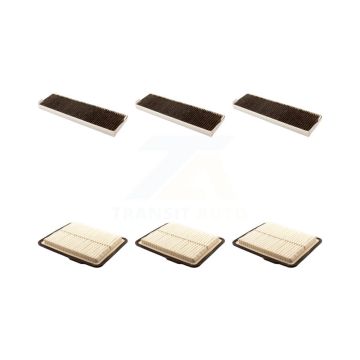 3x Air + 3x Cabin Filter (6 Total) Kit For Chevrolet Equinox Pontiac Torrent Saturn Vue KFL-101204