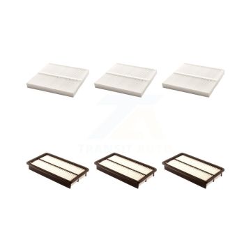3x Air + 3x Cabin Filter (6 Total) Kit For Mazda 6 KFL-101205