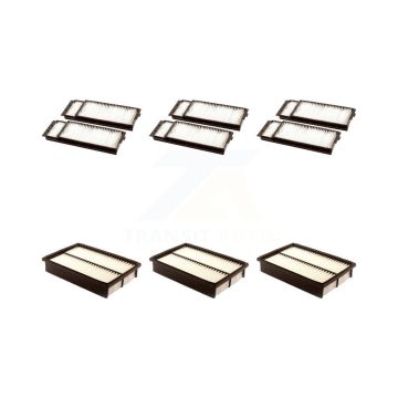 3x Air + 3x Cabin Filter (6 Total) Kit For Mazda 3 5 Sport KFL-101208