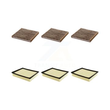 3x Air + 3x Cabin Filter (6 Total) Kit For Toyota Tundra Sequoia KFL-101227