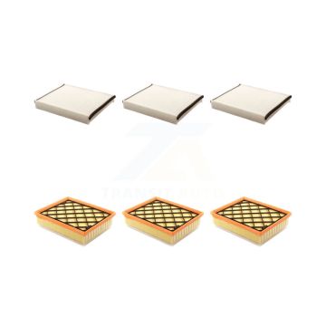 3x Air + 3x Cabin Filter (6 Total) Kit For 2017-2022 Ford GT KFL-101237