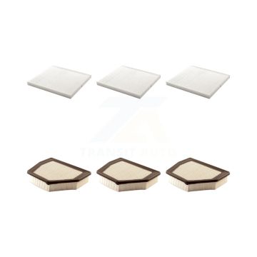 3x Air + 3x Cabin Filter (6 Total) Kit For Saturn Vue Chevrolet Captiva Sport KFL-101240