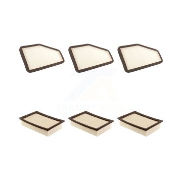 3x Air + 3x Cabin Filter (6 Total) Kit For Ford Escape Mazda Tribute Mercury Mariner KFL-101253