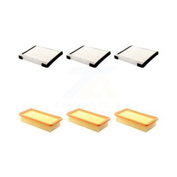 3x Air + 3x Cabin Filter (6 Total) Kit For Hyundai Accent KFL-101255