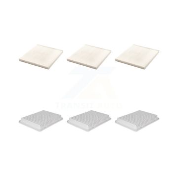 3x Air + 3x Cabin Filter (6 Total) Kit For 2005-2023 Toyota Tacoma 2.7L KFL-101259
