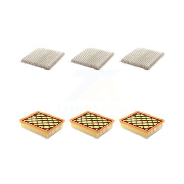 3x Air + 3x Cabin Filter (6 Total) Kit For 2015 Ford Edge 3.5L To 01 19 15 KFL-101265