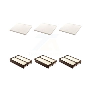 3x Air + 3x Cabin Filter (6 Total) Kit For Hyundai Tucson Kia Sportage KFL-101272