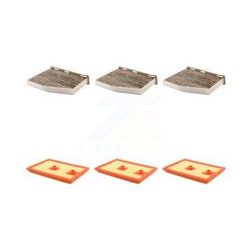 3x Air + 3x Cabin Filter (6 Total) Kit For Volkswagen Jetta Audi Q3 KFL-101278