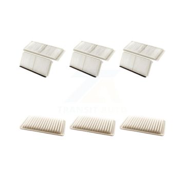 3x Air + 3x Cabin Filter (6 Total) Kit For 2011-2014 Mazda 2 KFL-101279