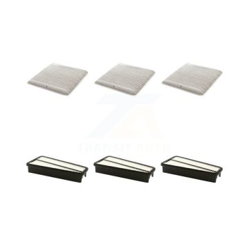3x Air + 3x Cabin Filter (6 Total) Kit For Toyota 4Runner FJ Cruiser KFL-101299