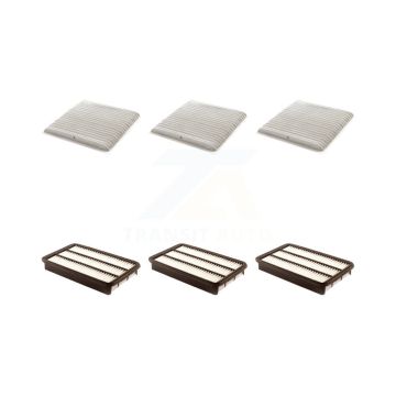 3x Air + 3x Cabin Filter (6 Total) Kit For 2003 Toyota Sienna KFL-101302
